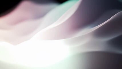 Elegant Abstract Background with Gradient Waves of Light and Soft Colors