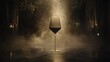 © Royal - A Wine Glass Bathed in Mystical Light: An Elegant Beverage in an Ethereal Ambiance