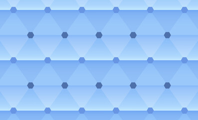 Wall Mural - blue abstract background with geometric triangle pattern seamless wallpaper design