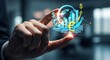 © Rahmatullah - Global finance investment stock market growth and business strategy