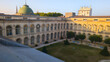 square centre hospitalier universitaire of Bordeaux saint andre french regional university interior building garden courtyard of listed historic hospital in france city