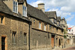 Old English medieval  Georgian town house in the city of Oxford Oxfordshire England UK, architecture and building travel destination stock photo