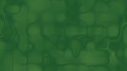 Wall Mural - green motion creates a subtle wavy fluid shapes animation. this gradient background loop features el