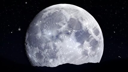 moon and stars