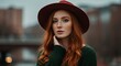 © Onur - Redhead Woman in Hat