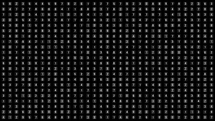 Abstract binary code pattern dark metallic grey texture
