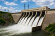 © AbdulRauf - hydroelectric dam with flowing water