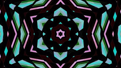 Wall Mural - abstract lines colorful light shining round shape in center, Abstract background moving stripes and flashing with shining light