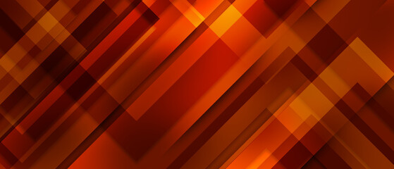 Wall Mural - abstract red geometric diagonal overlay layer background