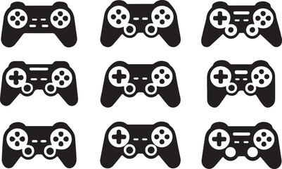 Game controller icon vector illustration for gaming and entertainment concept
