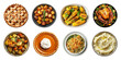 © Rawpixel.com - PNG Delicious Thanksgiving feast assortment, element set on transparent background