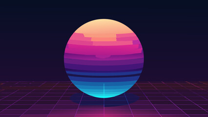 abstract glowing fluid mesh background