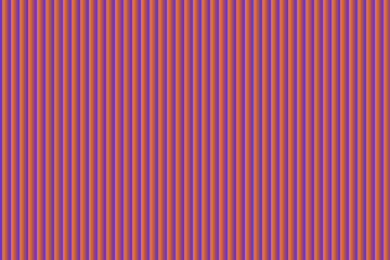 Vertical gradient stripes of orange and purple create a vibrant pattern