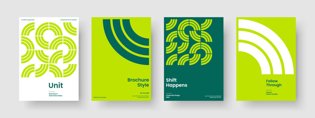 Canvas Print - geometric flyer layout. modern background design. creative report template. book cover. brochure. ba