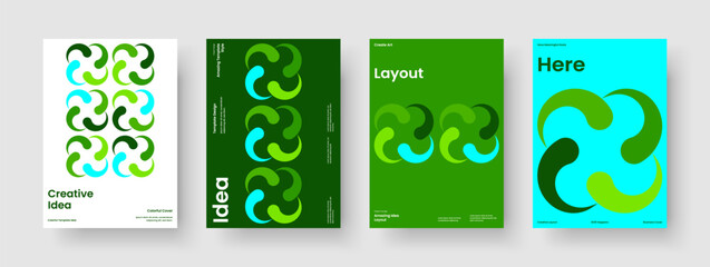 Canvas Print - geometric poster design. isolated flyer layout. creative book cover template. brochure. background. 