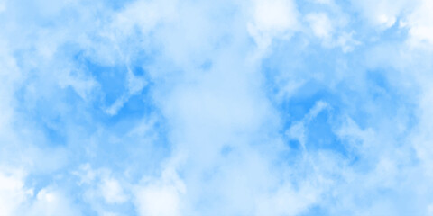 Wall Mural - blue sky with soft white clouds, natural background with fluffy cloudscape and clear atmosphere for 