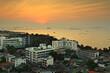 The beauty of Sri Racha District, a coastal city, one of the country's most popular tourist destinations Chonburi Province, Thailand