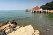 The beauty of Sri Racha District, a coastal city, one of the country's most popular tourist destinations Chonburi Province, Thailand 