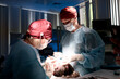 © Georgii - Surgeons Performing a Medical Procedure in a Modern Operating Room