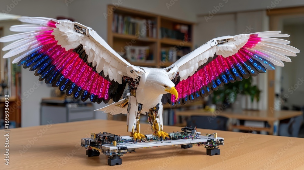 Robotic Eagle Technology, AI Wings, Innovation, Future Stock ...