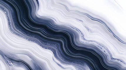 Wall Mural - Elegant Light Lavender Gray Marble Effect with Flowing Swirls and Smooth Textured Background Design