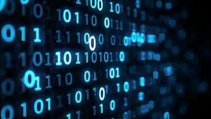 Data-driven insights on binary code analysis digital space technology content abstract environment close-up view