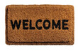 © mohand - Natural Coconut Fiber Doormat Featuring Bold Welcome Text for Home Entrance, Indoor, Outdoor, Front Porch, and Entryway Decoration