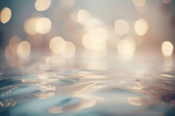 Wall Mural - soft focus of luminous forms and hues