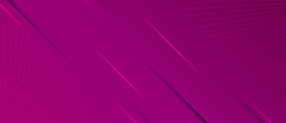 Wall Mural - purple abstract geometric background with diagonal line and shadow