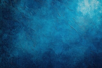 Wall Mural - a textured blue background with subtle variations, creating an abstract, serene atmosphere.
