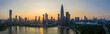 Shenzhen skyline at Sunset