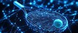 © afridwi - Neon tennis racket ball futuristic technology