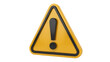 © dawood - Striking yellow triangle warning sign with black exclamation mark demands attention for alerts