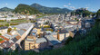 Salzburg - The panorama of old town 