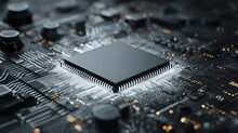 Computer Processor Detail Free Stock Photo - Public Domain Pictures