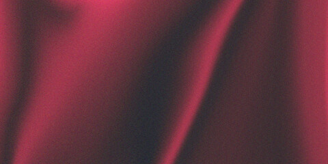 Abstract Red And Black Draped Fabric With Dramatic Lighting And Texture 3D