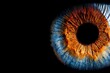 © Duasama - Close-up view of a human eye, vibrant colors