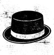 © Rysak - Vector Elegant black top hat with a ribbon detail.