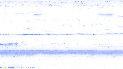 Glitched Vector Illustration of Shooting Stars with TV Noise Texture. Techno glitch style backdrop. Glitched banner with TV noise, poster design template in futurism style. Data noise texture