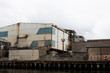 Industrial environment in the estuary of Bilbao