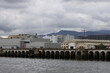 Industrial environment in the estuary of Bilbao