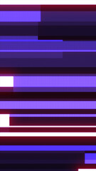 Wall Mural - minimalist digital artwork featuring horizontal neon bars in purple, red, and blue tones