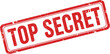 © ArtBySalea07 - red stamp with text top secret on transparent background