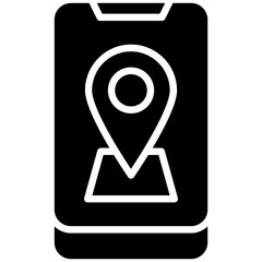 Wall Mural - GPS Icon