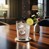 mojito cocktail on the table
