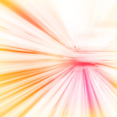 Wall Mural - Abstract light lines of movement and speed in neon color. Electric technology in futuristic style neon color in PNG format on white transparent background for design and banners. 