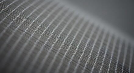 Intricate pattern of a mesh-like material