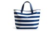© Dafid - Blue and white striped tote bag
