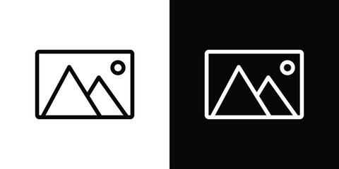 Gallery icon design elements. icons for app or web
