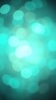 © Raihana - Generative AI: Teal Bokeh Abstract Illustration Displaying Light Orbs.